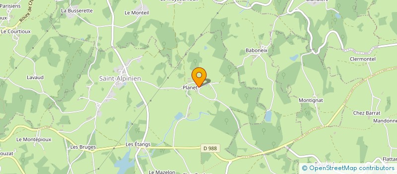 localisation de l'entreprise MADAME CHRISTEL DUERINCK à SAINT-ALPINIEN