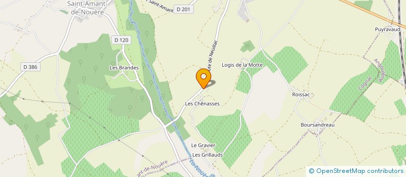 localisation de l'entreprise MADAME CHRISTEL DUPORT à SAINT-GENIS-D'HIERSAC