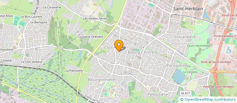 localisation de l'entreprise MADAME CHRISTEL DURAND à SAINT-HERBLAIN