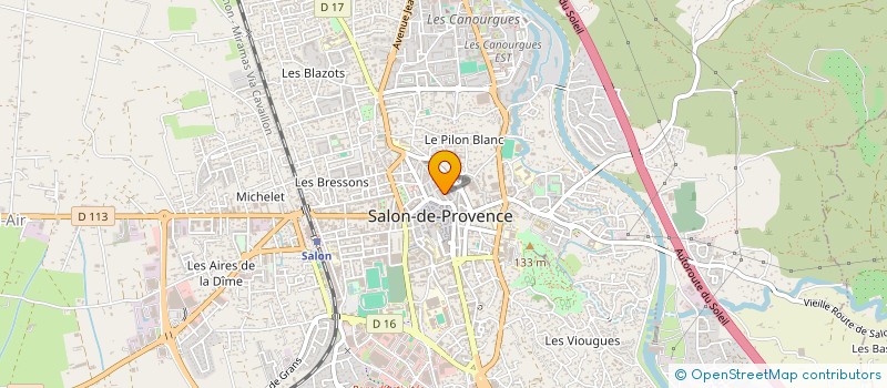 localisation de l'entreprise MADAME CHRISTEL FABRER à SALON-DE-PROVENCE