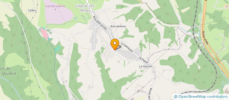 localisation de l'entreprise MADAME CHRISTEL FERNANDEZ  ALBI
