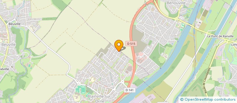 localisation de l'entreprise MADAME CHRISTEL FEUDRE  BLAINVILLE-SUR-ORNE