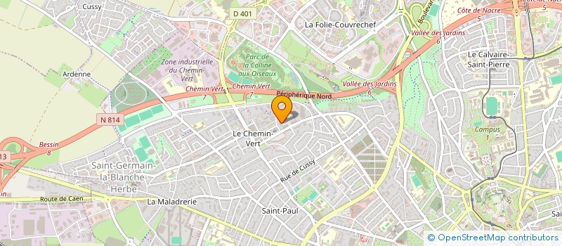localisation de l'entreprise MADAME CHRISTEL FIRMIN à CAEN