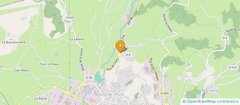 localisation de l'entreprise MADAME CHRISTEL FLORES  THIZY-LES-BOURGS