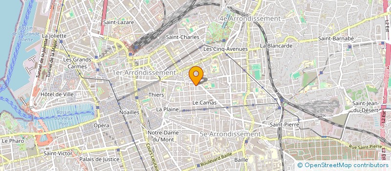 localisation de l'entreprise MADAME CHRISTEL FOUET  MARSEILLE