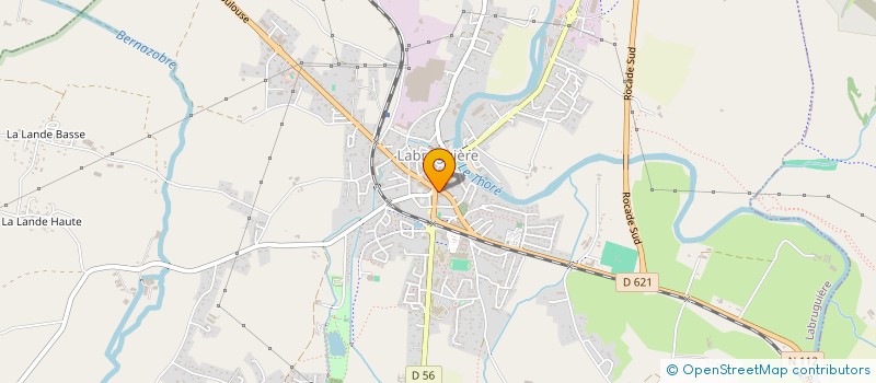 localisation de l'entreprise MADAME CHRISTEL GALVAING  LABRUGUIERE