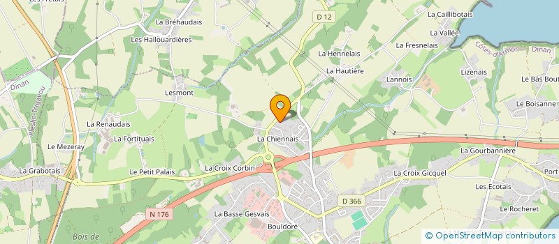 localisation de l'entreprise MADAME CHRISTEL GARCIA  PLOUER-SUR-RANCE