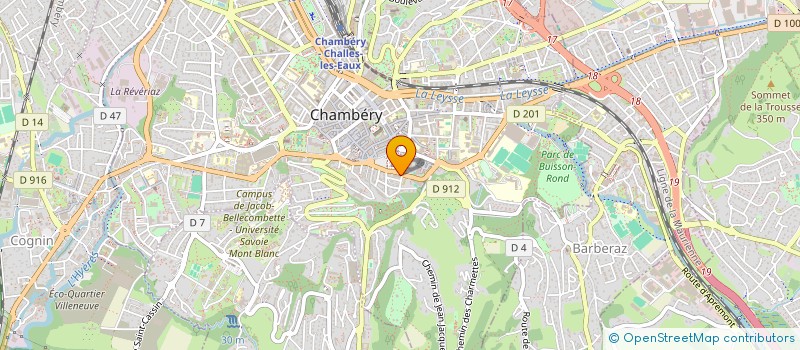 localisation de l'entreprise MADAME CHRISTEL GIRERD à CHAMBERY