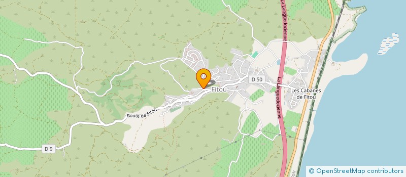 localisation de l'entreprise MADAME CHRISTEL GIRY  FITOU