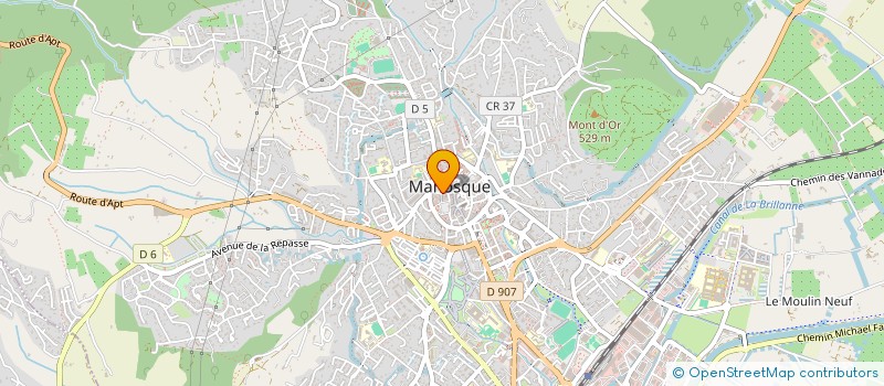 localisation de l'entreprise MADAME CHRISTEL GIUGGIOLA à MANOSQUE