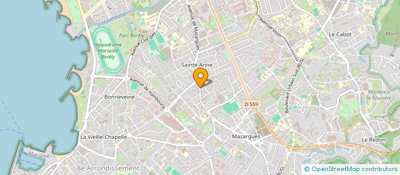 localisation de l'entreprise MADAME CHRISTEL GROSHANY à MARSEILLE