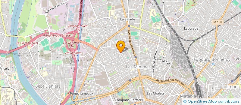 localisation de l'entreprise MADAME CHRISTEL GUELPHE à TOULOUSE
