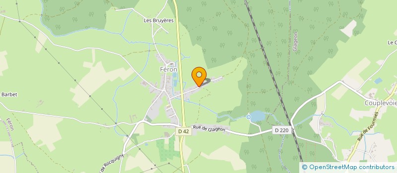 localisation de l'entreprise MADAME CHRISTEL HAIRION  FERON