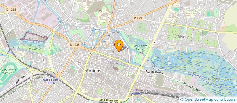 localisation de l'entreprise MADAME CHRISTEL HENNEQUIN à AMIENS