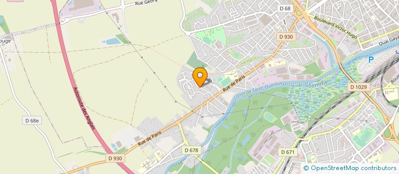 localisation de l'entreprise MADAME CHRISTEL JARENTOWSKI à SAINT-QUENTIN