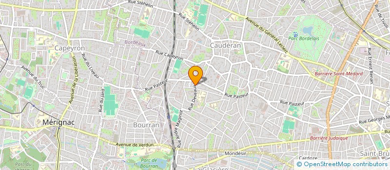 localisation de l'entreprise MADAME CHRISTEL JEAN  BORDEAUX