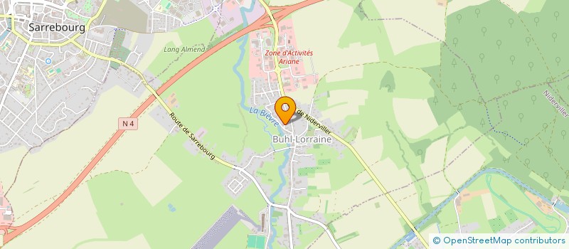 localisation de l'entreprise MADAME CHRISTEL JEDAR  BUHL-LORRAINE