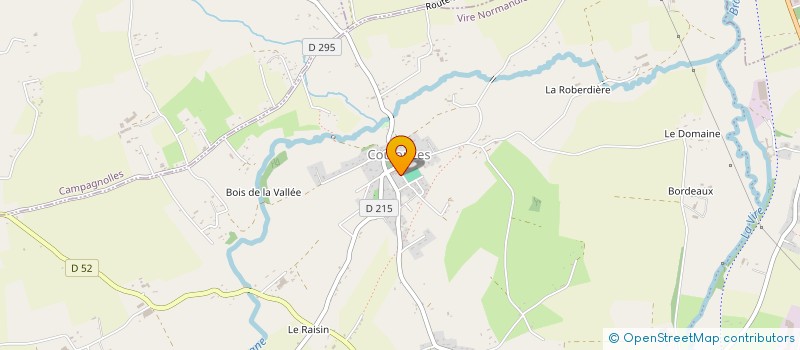 localisation de l'entreprise MADAME CHRISTEL JOURNAUD à VIRE-NORMANDIE