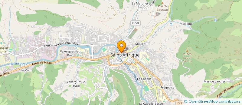 localisation de l'entreprise MADAME CHRISTEL KARCHE  VERSOLS-ET-LAPEYRE