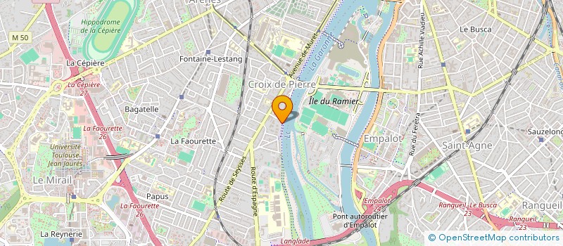 localisation de l'entreprise MADAME CHRISTEL KOUDOYOR à TOULOUSE