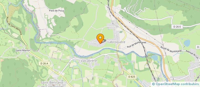 localisation de l'entreprise MADAME CHRISTEL LAPIERRE  LABROQUERE