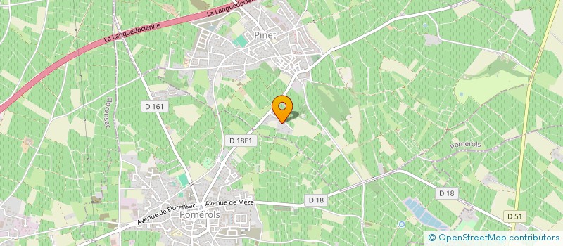 localisation de l'entreprise MADAME CHRISTEL LAURENT  PINET