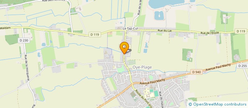 localisation de l'entreprise MADAME CHRISTEL LAVIGOGNE  OYE-PLAGE