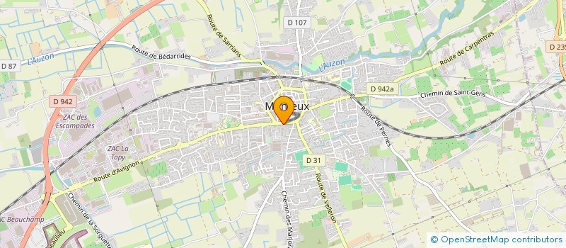 localisation de l'entreprise MADAME CHRISTEL LE GALLE  MONTEUX