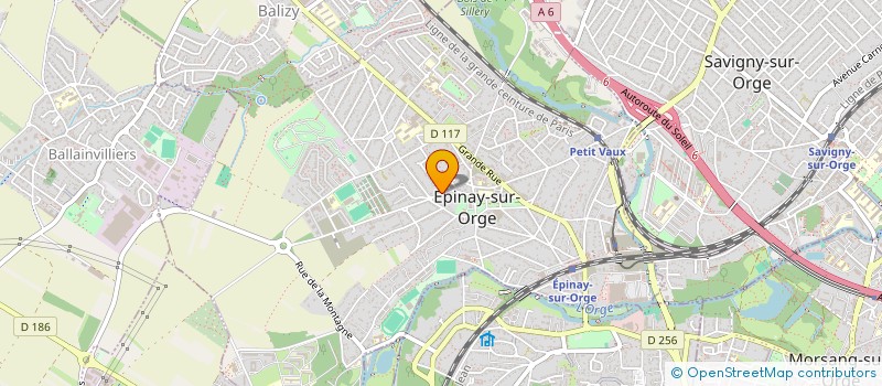 localisation de l'entreprise MADAME CHRISTEL LEGOUGE à EPINAY-SUR-ORGE