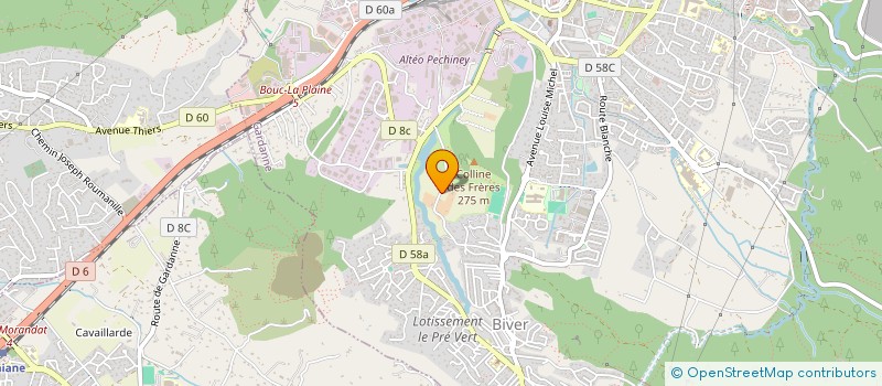 localisation de l'entreprise MADAME CHRISTEL LEPAGE  SAINT-MAXIMIN-LA-SAINTE-BAUME