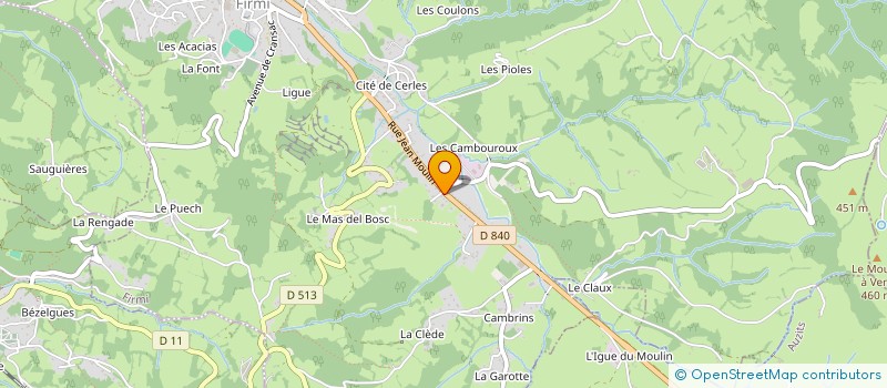 localisation de l'entreprise MADAME CHRISTEL LOMBART  DECAZEVILLE