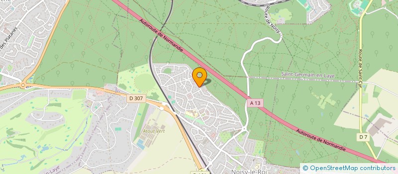 localisation de l'entreprise MADAME CHRISTEL MADELAINE à NOISY-LE-ROI