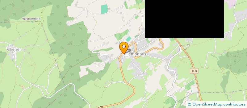 localisation de l'entreprise MADAME CHRISTEL MAISONNEUVE  LENTIGNY