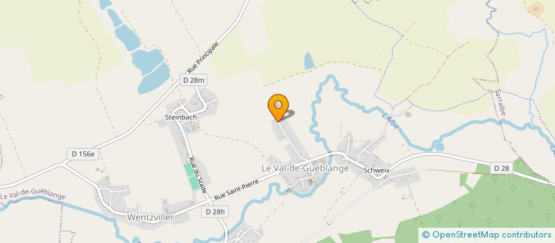 localisation de l'entreprise MADAME CHRISTEL MARCHAL  LE VAL-DE-GUEBLANGE