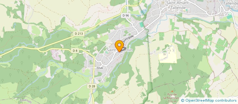 localisation de l'entreprise MADAME CHRISTEL MARQUAT à SAINT-SATURNIN