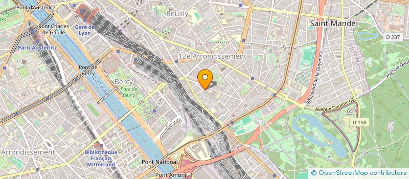 localisation de l'entreprise MADAME CHRISTEL MATTEI  PARIS