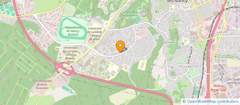 localisation de l'entreprise MADAME CHRISTEL MENISSIER  VANDUVRE-LES-NANCY