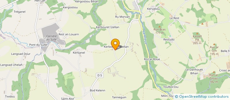 localisation de l'entreprise MADAME CHRISTEL MEVEL  PLESIDY