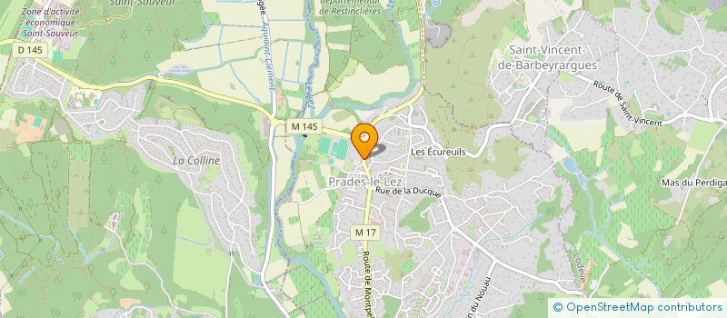 localisation de l'entreprise MADAME CHRISTEL MOISAN à PRADES-LE-LEZ