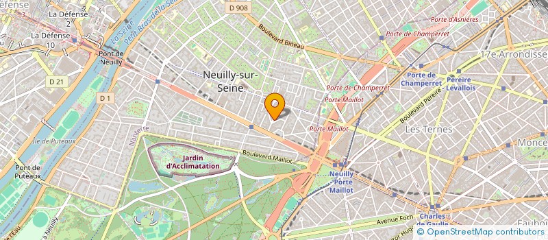 localisation de l'entreprise MADAME CHRISTEL MONTICONE à NEUILLY-SUR-SEINE
