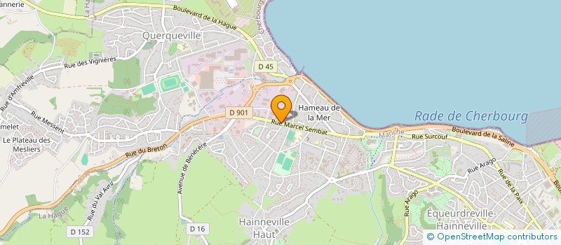 localisation de l'entreprise MADAME CHRISTEL MOUGEL à CHERBOURG-EN-COTENTIN