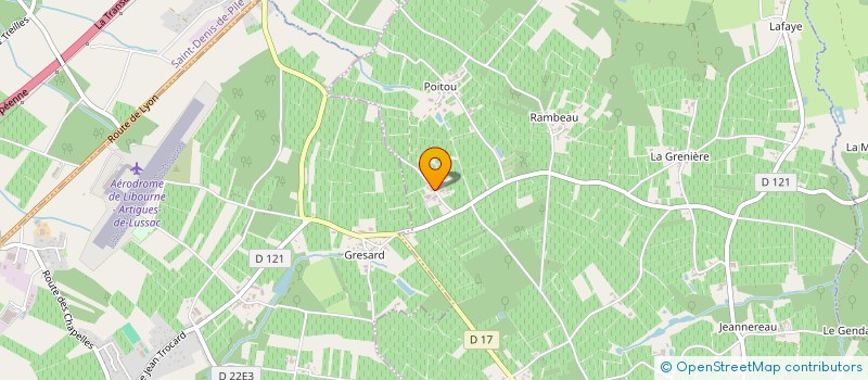 localisation de l'entreprise MADAME CHRISTEL NAVARRET  LUSSAC