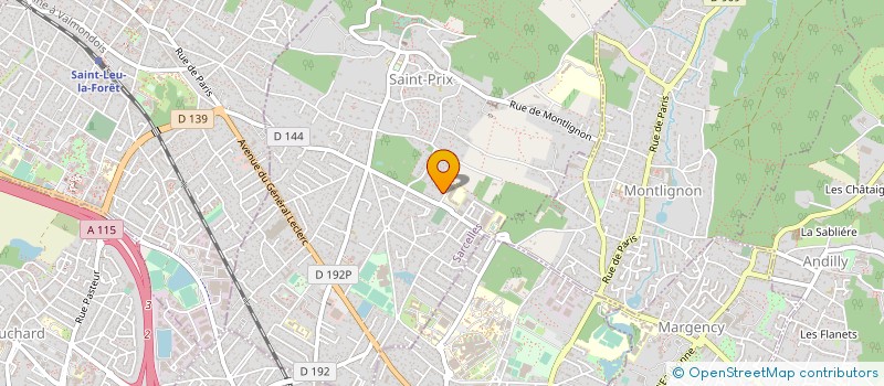 localisation de l'entreprise MADAME CHRISTEL OLIVIER à SAINT-PRIX