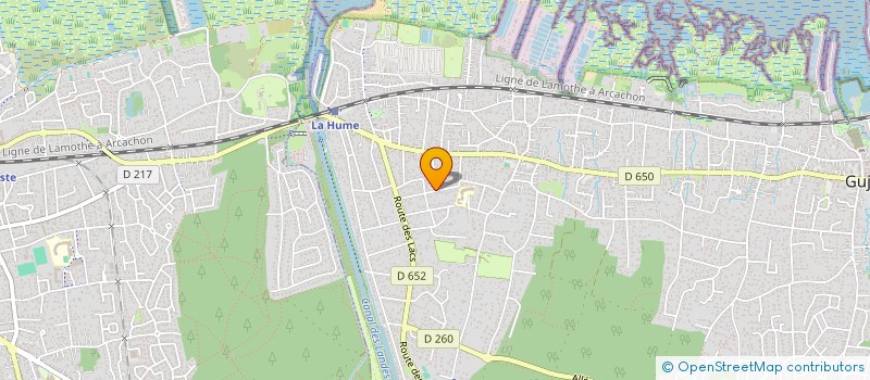 localisation de l'entreprise MADAME CHRISTEL OLIVIER à GUJAN-MESTRAS