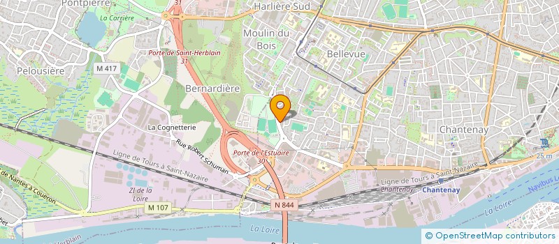 localisation de l'entreprise MADAME CHRISTEL PASQUIER à NANTES