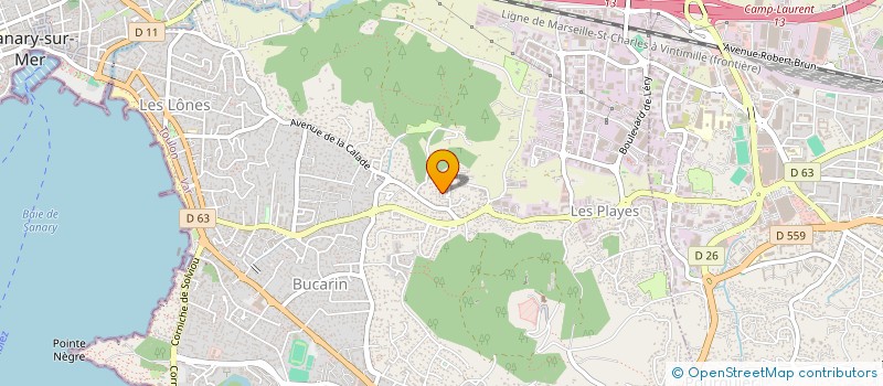 localisation de l'entreprise MADAME CHRISTEL PICARD à SIX-FOURS-LES-PLAGES