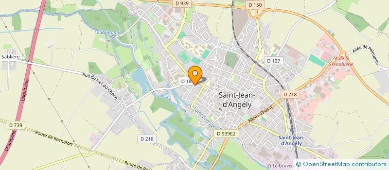 localisation de l'entreprise MADAME CHRISTEL PICCEU  SAINT-JEAN-D'ANGELY