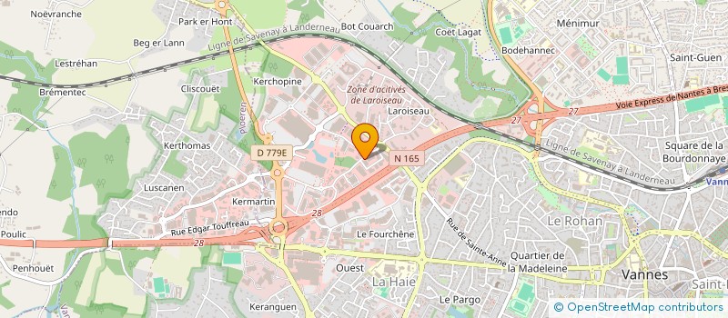 localisation de l'entreprise MADAME CHRISTEL PICHON à VANNES