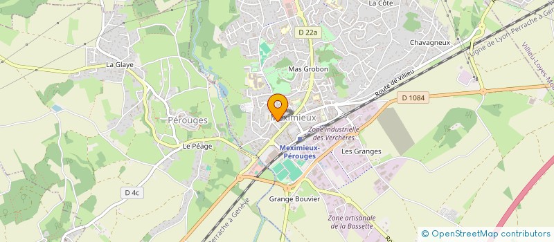 localisation de l'entreprise MADAME CHRISTEL PICOT  MEXIMIEUX