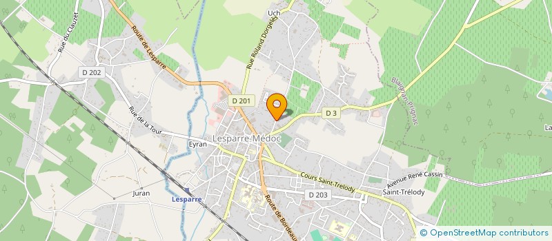 localisation de l'entreprise MADAME CHRISTEL PIKIAKOS  LESPARRE-MEDOC